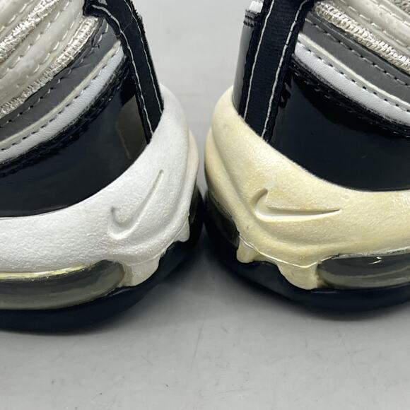 Nike Air Max 97 Running Shoes Men Size 11 White Black Comfort Low Top Sneakers - Picture 9 of 9